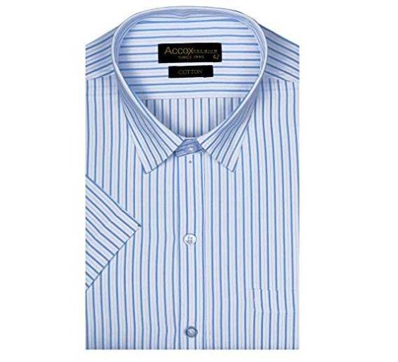 Striped Half Sleeves Regular