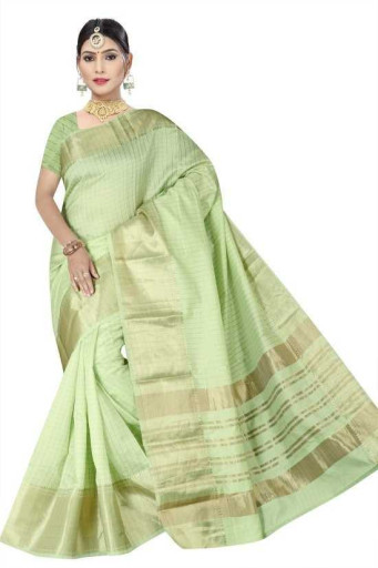 ight Green Party Wear Saree